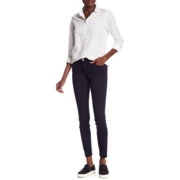 Frame Denim Le Skinny de Jeanne Deep Blue Dive Sz 25 Excellent condition! - Picture 2 of 7